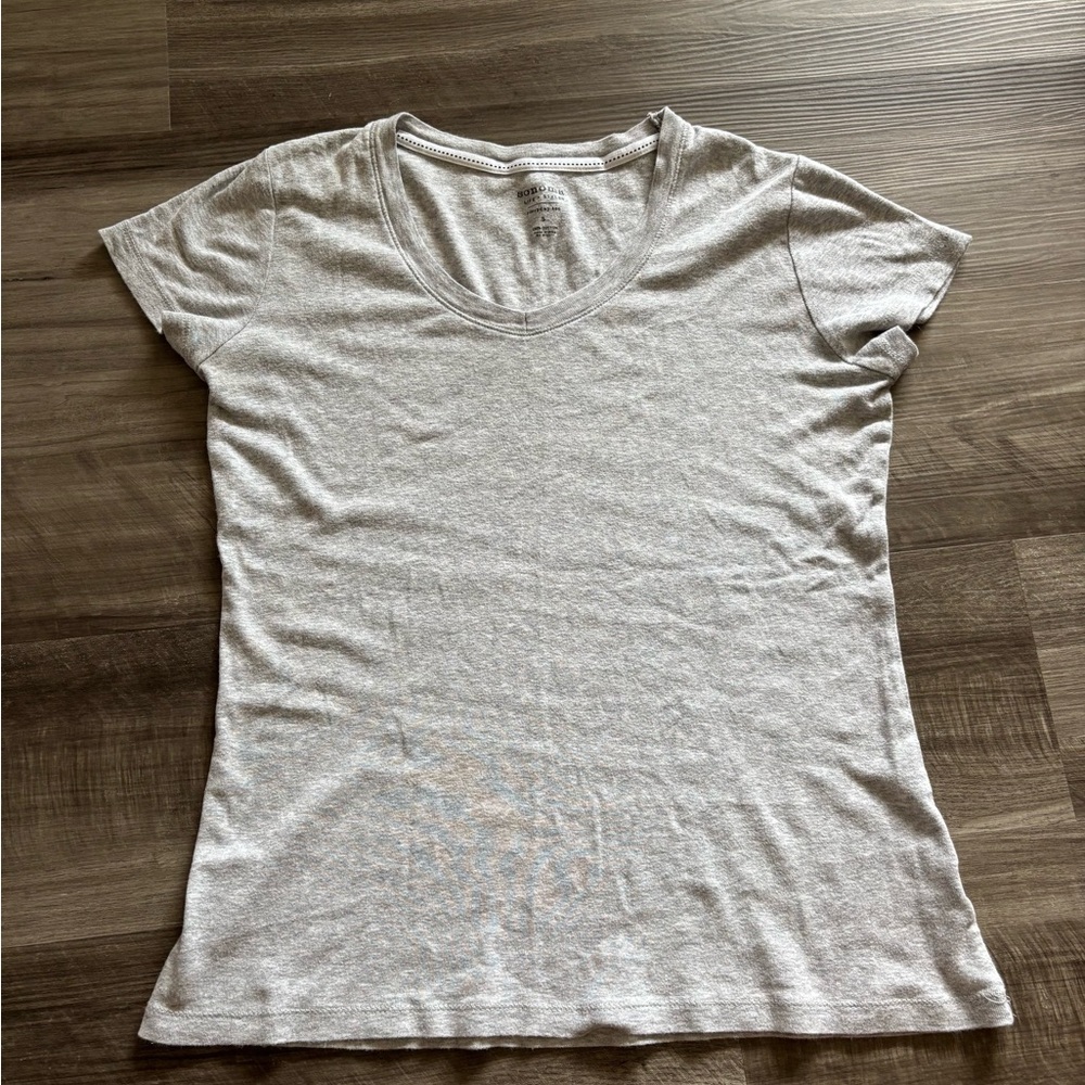 Sonoma Grey Fitted Short Sleeve Tee
